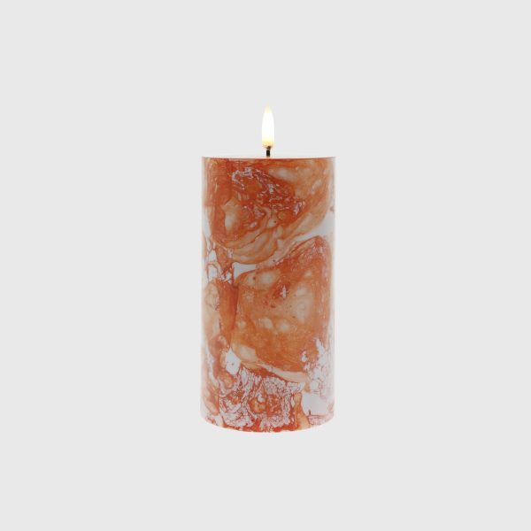 Fall Orange Ebru Smooth - Image 3