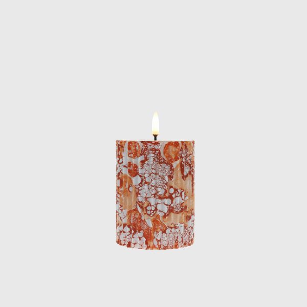 Fall Orange Ebru Groove - Image 2