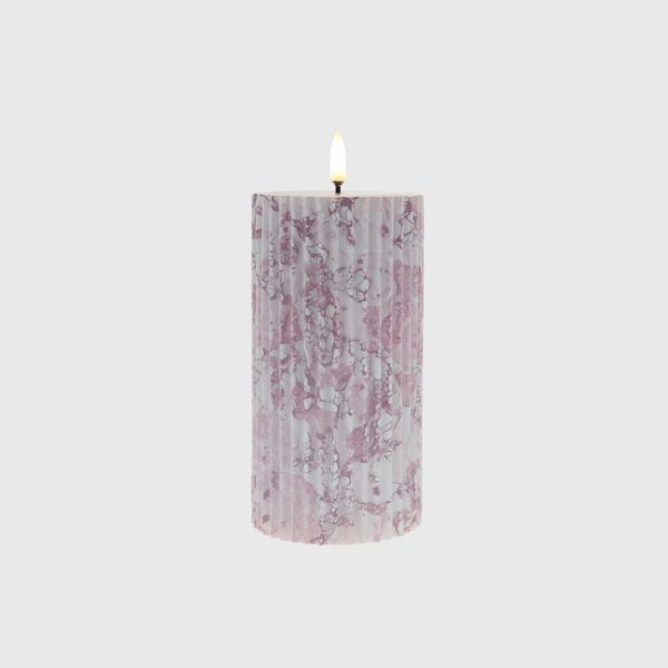 Grey Pink Ebru Groove - Image 3