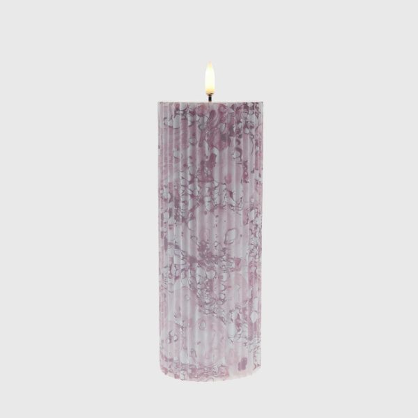 Grey Pink Ebru Groove - Image 4