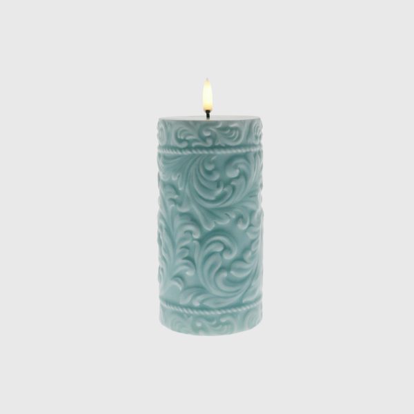 Light Green Embossed Cord & Laurel - Image 3