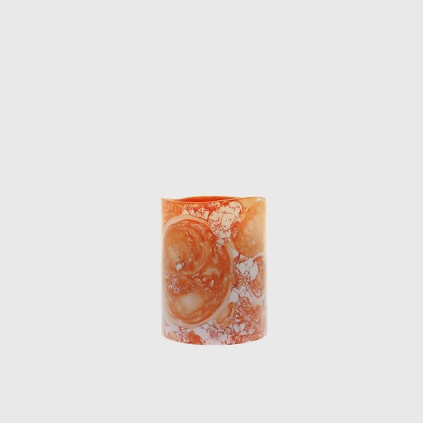 Fall Orange Ebru Smooth - Image 2