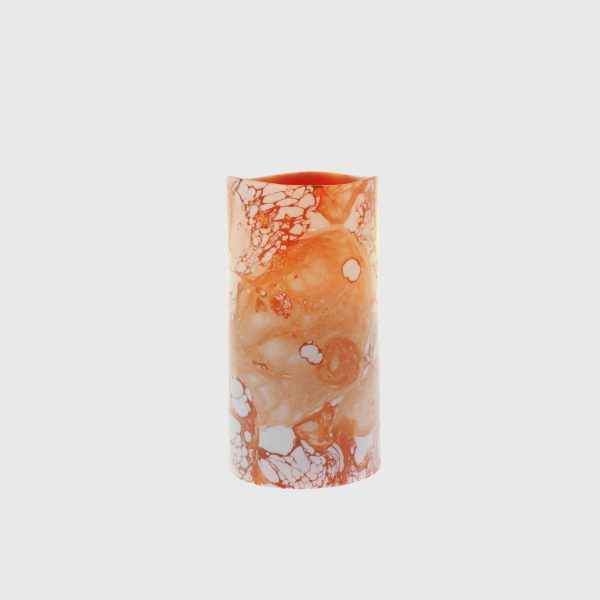 Fall Orange Ebru Smooth - Image 4