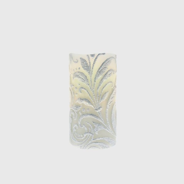 Silver Embossed Leaves - Image 4