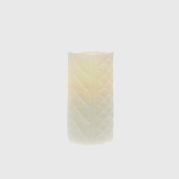Ivory Embossed Cable Stitch - Image 4