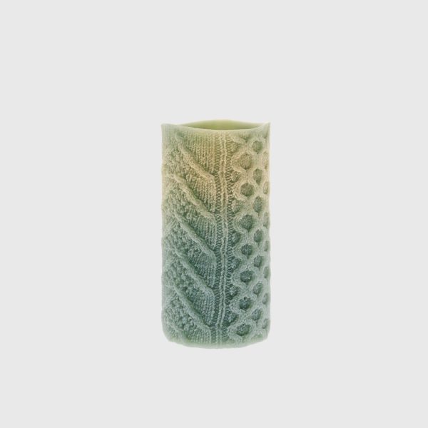 Green Embossed Cable Stitch - Image 4