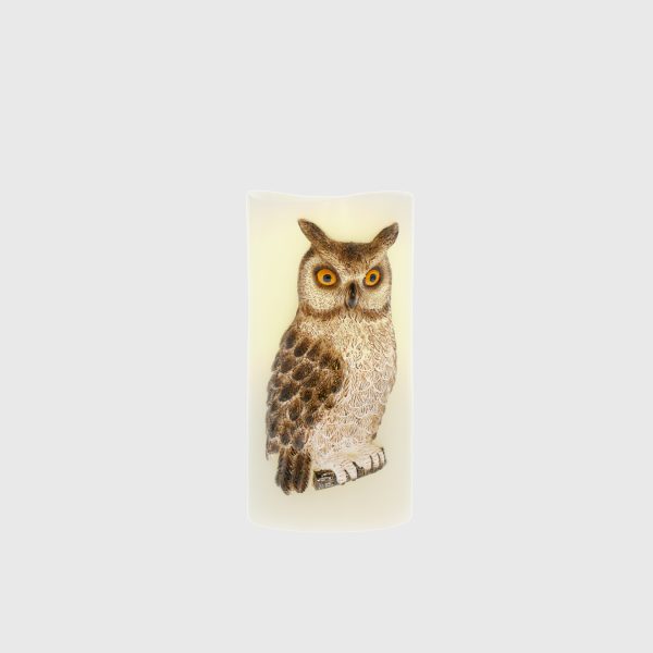 Embossed Great Horned Owl - Image 3