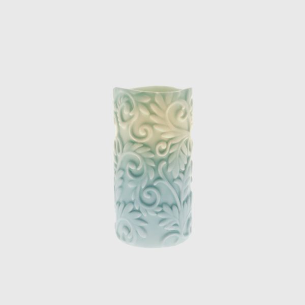 Light Green Embossed Laurel - Image 4