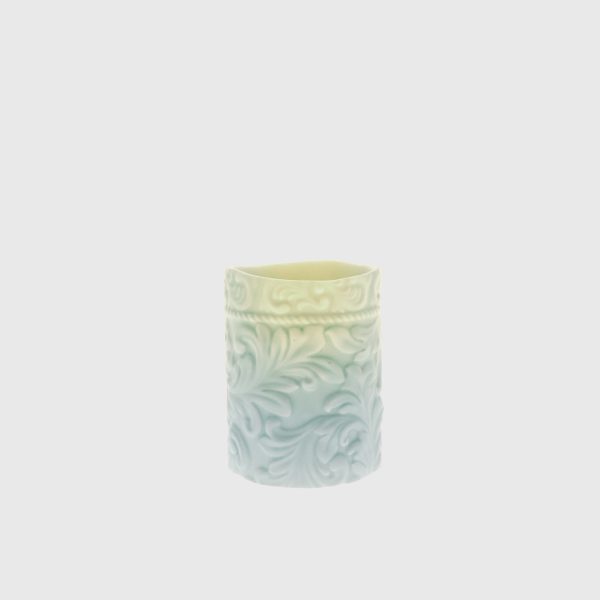Light Green Embossed Cord & Laurel - Image 2