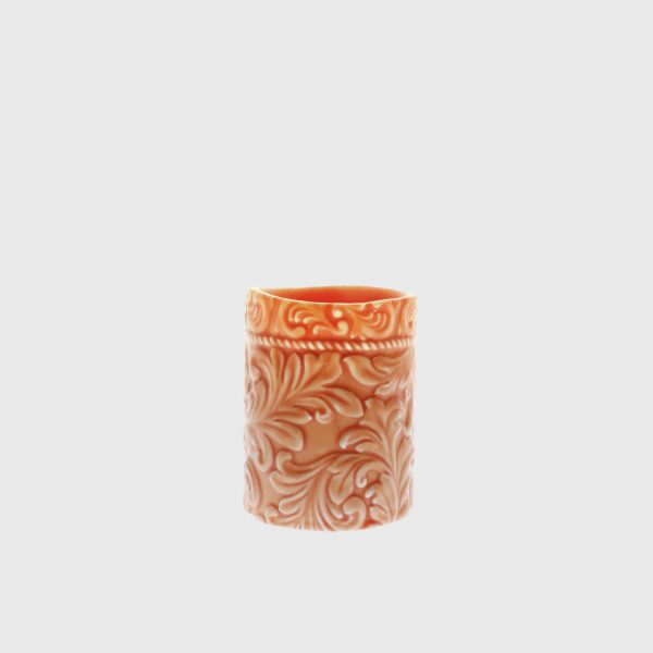 Fall Orange Embossed Cord & Laurel - Image 2