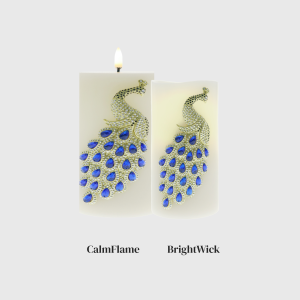 Embossed Peacock