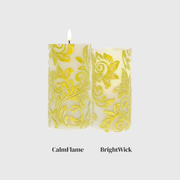 Gold Embossed Laurel