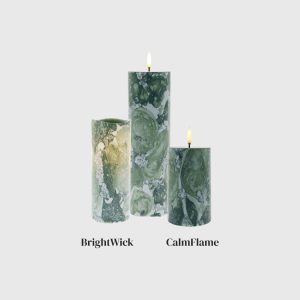 Green Ebru Smooth