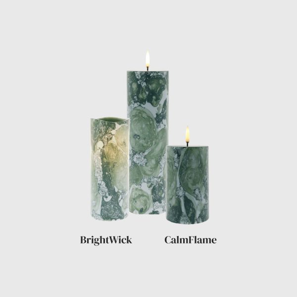 Green Ebru Smooth