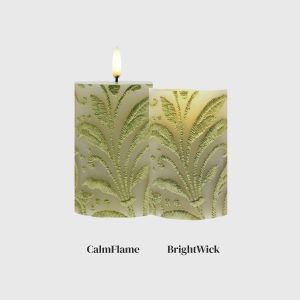 Gold Embossed Leaves