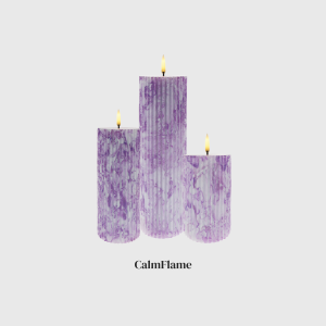 Purple Ebru Groove